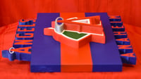 Image 7 of Anaheim Angel Hand Crafted MLB 3D Wooden Team Logo Wall Hanging Artwork