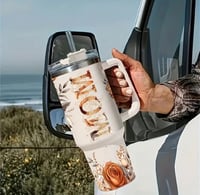 Image 4 of Mom Floral Tumbler