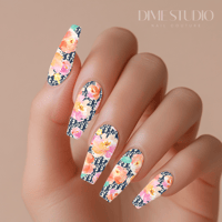 Image 1 of DIOR IN BLOOM NAIL DECALS  