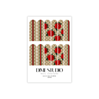 Image 2 of GUCCI ACE  FLORAL XL NAIL WRAPS 