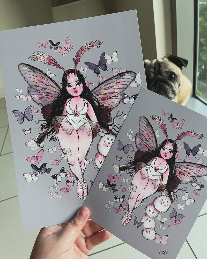 Image of Papillon - Art Print