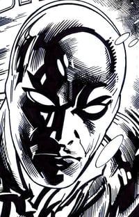 Image 2 of SILVER SURFER and THANOS  11" x 17"  NEW Pin-Up !