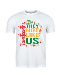 Image 2 of Juneteenth "They Not Like Us" T-shirt 