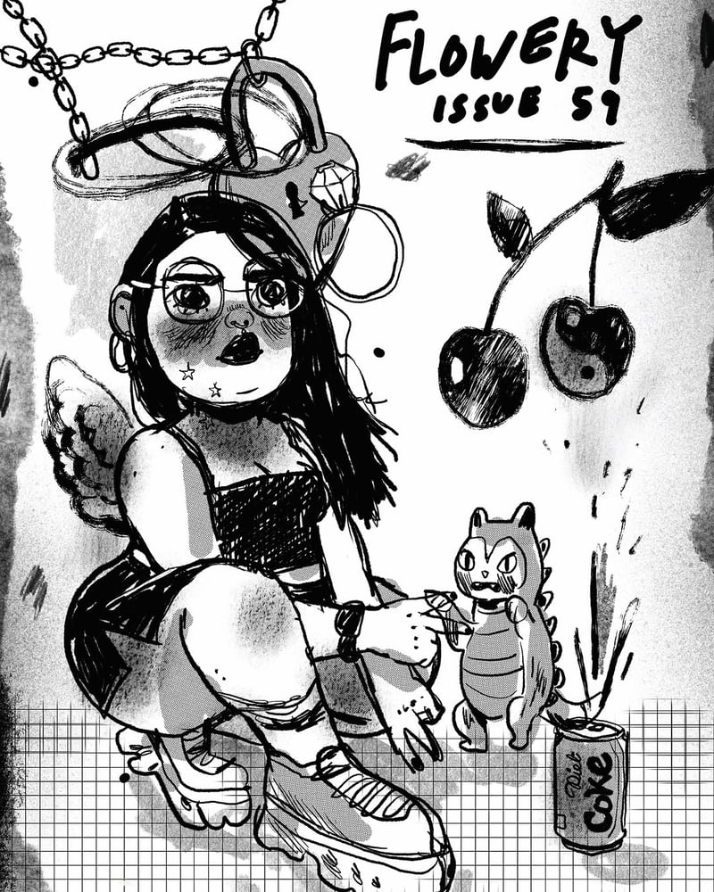Image of Flowery 59 - Diary Comic Zine