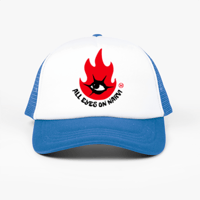 Image 1 of ALL EYES ON NARVI MESH TRUCKER HAT 