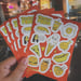 Image of Comfort Food - Vinyl Sticker Sheet