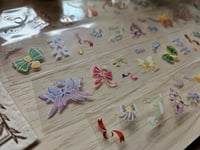 Image 3 of [Original] Ribbons & Pearls Kiss Cut 3D Holographic Foil PET Tape