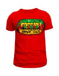 Image 3 of Juneteenth "Free-ISH Since 1865" T shirt