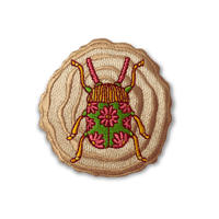 Beetle Iron-On Patch