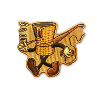 Corncob Pipe Iron-On Patch