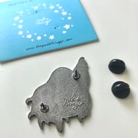Image 3 of Mother of Pearl - 2" Enamel Pin