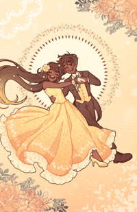 Image 2 of [PREORDER] Gilded Waltz Art Print