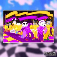 Image 1 of [PREORDER] Beta Kids and Patron Troll Dreamers Art Print