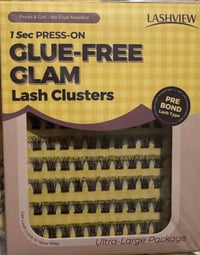 Glueless Lash Clusters 💫