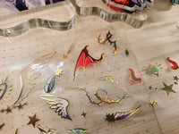 Image 3 of [Original] Celestials Kiss Cut 3D Holographic Foil PET Tape