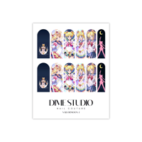 Image 3 of SAILOR MOON NAIL DECALS 1
