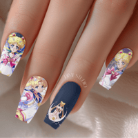 Image 1 of SAILOR MOON NAIL DECALS 1