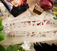 Image 1 of [LADS] Blood Memory Kiss Cut 3D Holographic Foil PET Tape