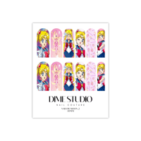 Image 3 of SAILOR MOON NAIL DECALS 2