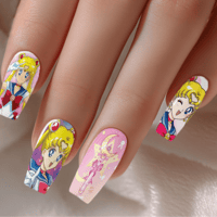 Image 1 of SAILOR MOON NAIL DECALS 2