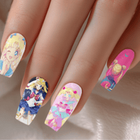 Image 1 of SAILOR MOON NAIL DECALS 3
