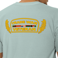 Image 10 of Trade War Veteran 💹📉🎖️ T-Shirt 🆕