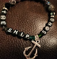 Image 1 of ⚓️🖤The Ship Song  Charm Bracelet🖤⚓️