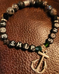 Image 3 of ⚓️🖤The Ship Song  Charm Bracelet🖤⚓️