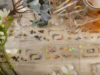 Image 2 of [Original] Royal Ginkgo Kiss Cut 3D Holographic Foil PET Tape