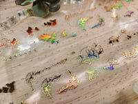 Image 3 of [Original] Royal Ginkgo Kiss Cut 3D Holographic Foil PET Tape