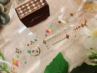 Image 4 of [Original] Sparkle & Shimmer Kiss Cut 3D Holographic Foil PET Tape