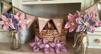 Image 2 of #35 Rustic Bunting - 10 flags *Flat rate $15.50 postage*