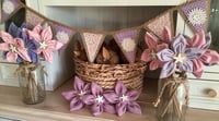 Image 2 of #36 Rustic Bunting - 10 flags *Flat rate $15.50 postage*