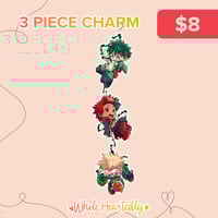 3 piece charm