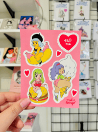 Image 2 of Eat Me - Vinyl Sticker Sheet
