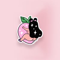 Peach Squeeze - Vinyl Sticker