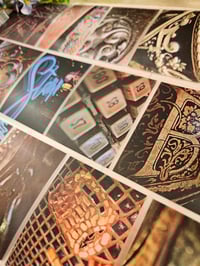 Image 3 of [Original] .Old School Pub - Blue.Sepia. Photo Matte PET Tape