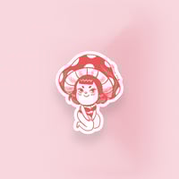 Image 2 of Lil Miss Mushy - Vinyl Sticker