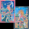 牛頭馬面 Oxhead & Horseface [A3 Diptych]
