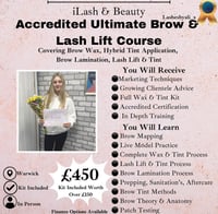 Ultimate Brow & Lash Lift Course