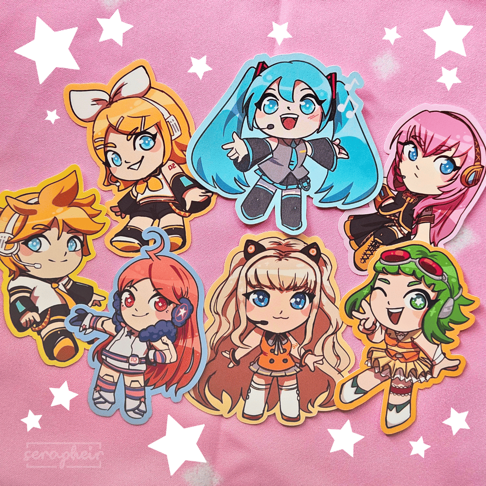 Image of Vocaloid Stickers