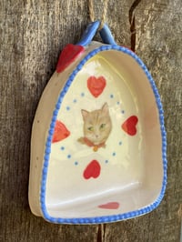 Image 2 of Red Heart Cat, Wall Shrine 