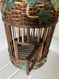 Image 4 of Vintage Wooden Birdcage