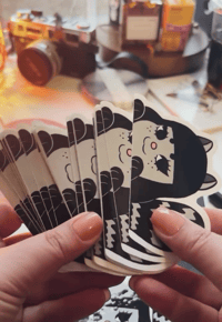 Image 1 of Ripley Peek-a-Boo - Vinyl Sticker