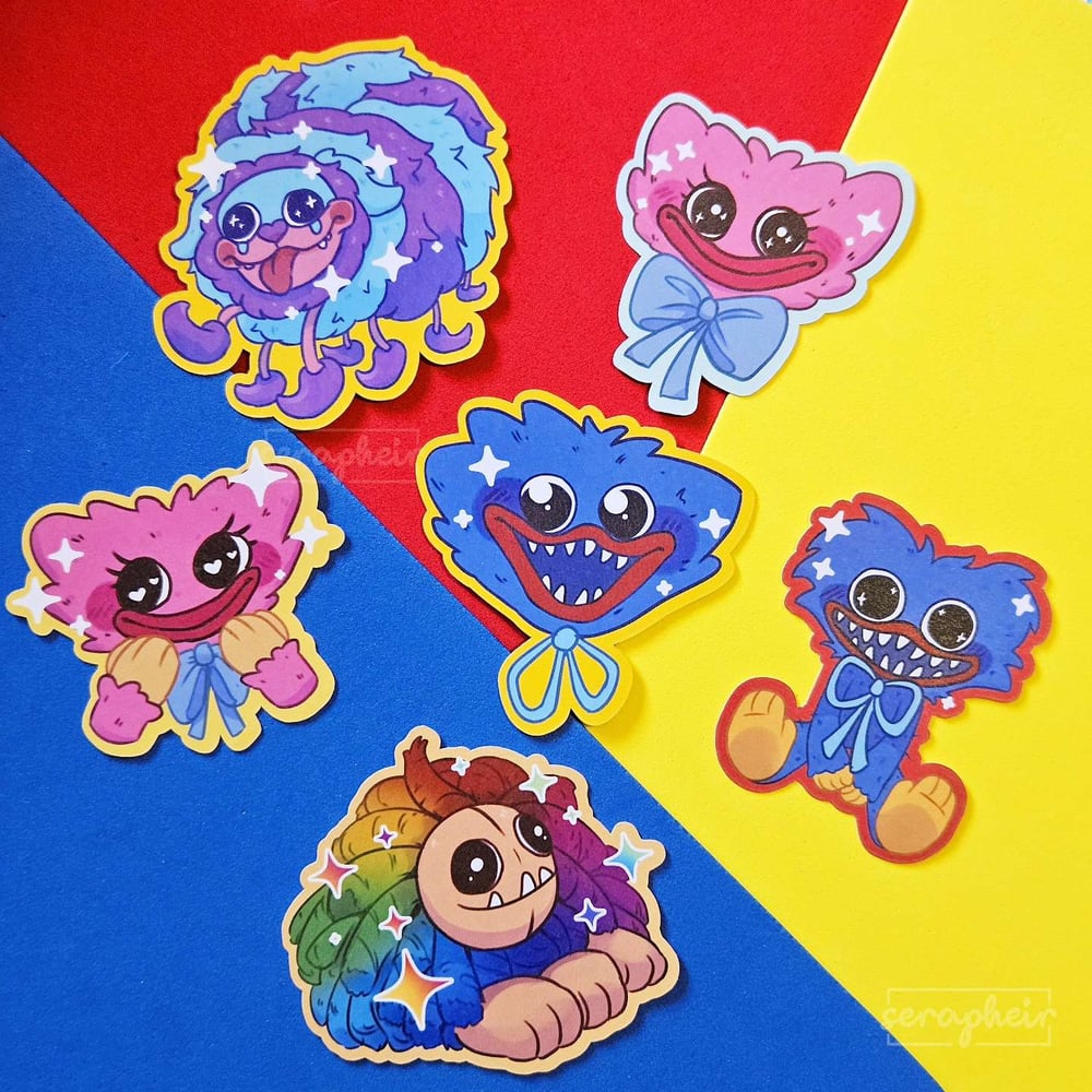 Image of Poppy Playtime Sticker Set