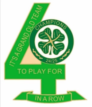 4 it's a grand old team to play for 24/25 champions badge 
