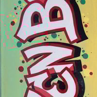 Image 2 of Broken Bones - hand painted original skateboard