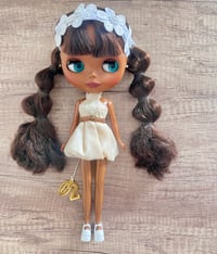 Image 2 of Nineteen zero six Hamlila Bubble hem dress - Cream