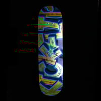 Image 3 of Kickflip - original hand painted skateboard