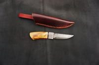 Image 2 of Hand Forged Laminated Steel fixed blade 
